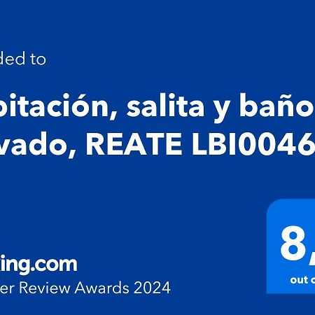 Habitacion, Salita Y Bano Privado, Reate Lbi00466 Бильбао Экстерьер фото