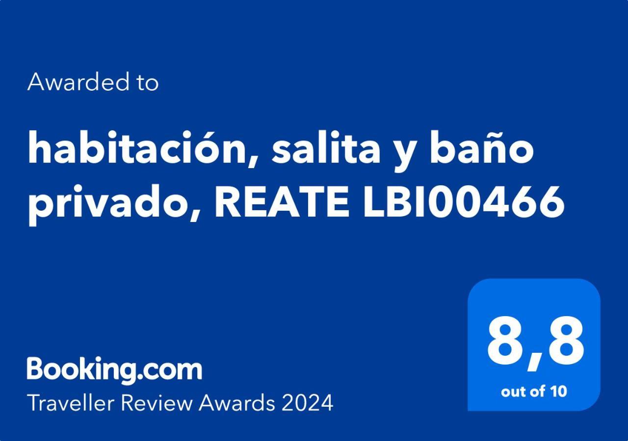 Habitacion, Salita Y Bano Privado, Reate Lbi00466 Бильбао Экстерьер фото